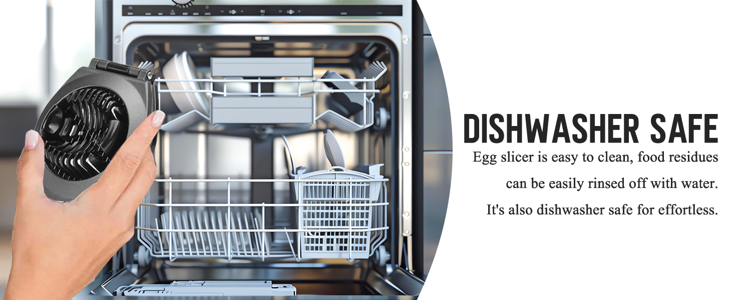 Egg Slicer, BIBURY Egg Slicer for Hard Boiled Eggs, Egg Cutter Heavy Duty Aluminium for Egg Strawberry Mushroom Soft Fruit, Stainless Steel Wire with 3 Slicing Styles - Grey