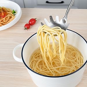 18/8 Stainless Steel Spaghetti Server Set, 13