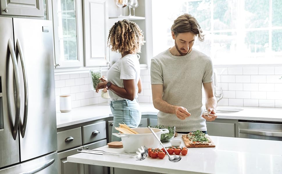 18/8 Stainless Steel Spaghetti Server Set, 13