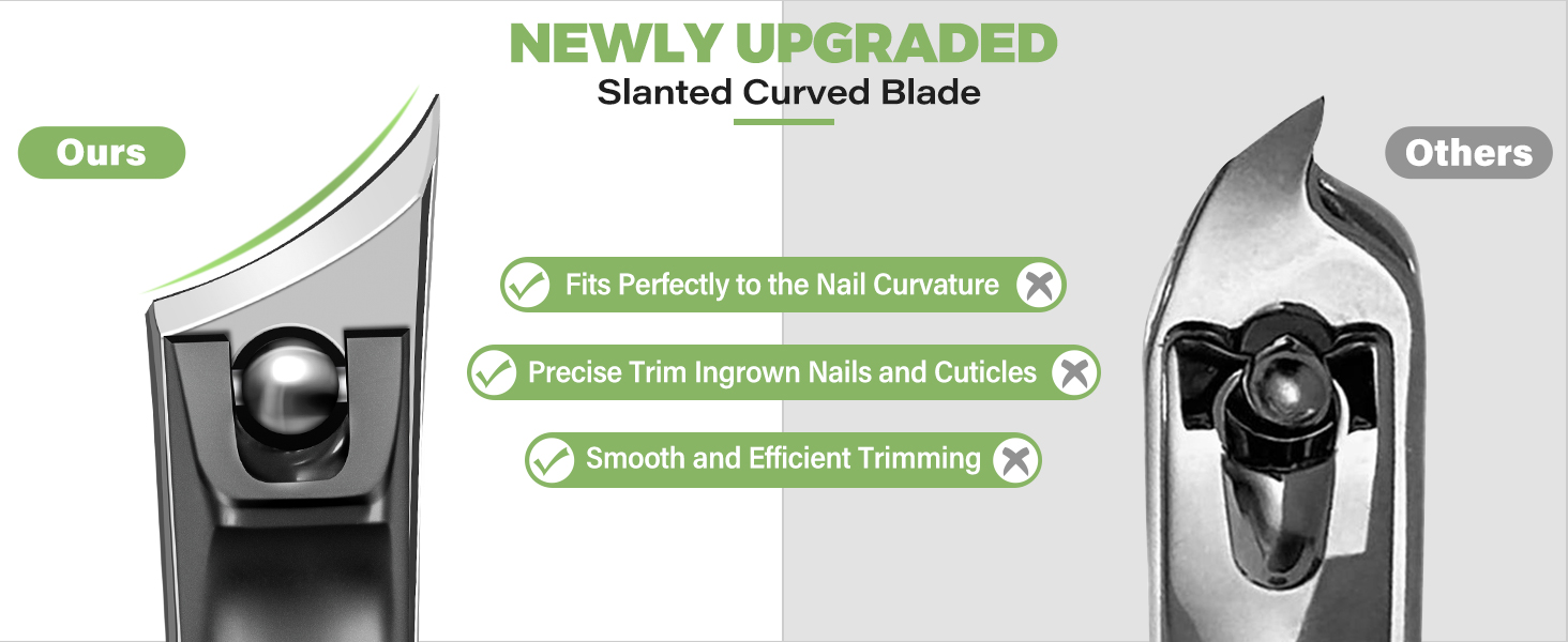 2026 Toenail Clippers for Seniors Thick Toenails, Angled Head Large Toe Nail Clippers for Thick Nails for Men, Heavy Duty Ingrown Toenail Clippers with Wide Jaw, Slanted Nail clippers with Long Handle