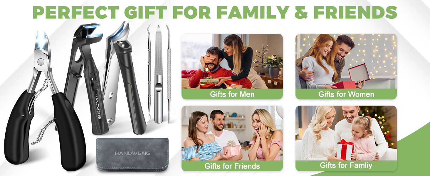 2026 Toenail Clippers for Seniors Thick Toenails, Angled Head Large Toe Nail Clippers for Thick Nails for Men, Heavy Duty Ingrown Toenail Clippers with Wide Jaw, Slanted Nail clippers with Long Handle