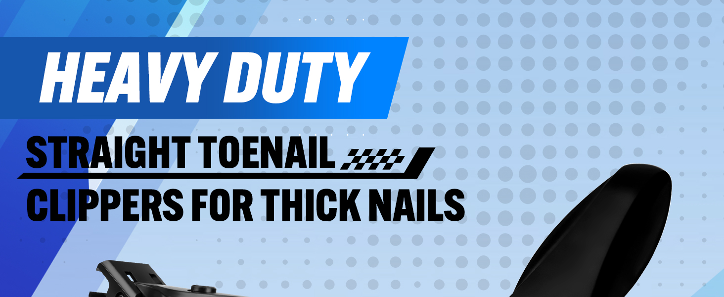 German Nail Clippers, Premium Stainless Steel Wide Jaw Anti Splash Design,Ultra Sharp Heavy Duty Clippers with Ergonomic Lever,Perfect for Men,Women, and Seniors(Black)