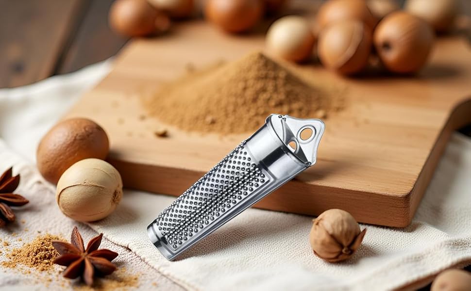 Multifunctional Kitchen Stainless Steel Ginger Garlic Nutmeg Grater, Nut Walnut Lemon Hand Planer Tool Lemon Zester, Kitchen Tool