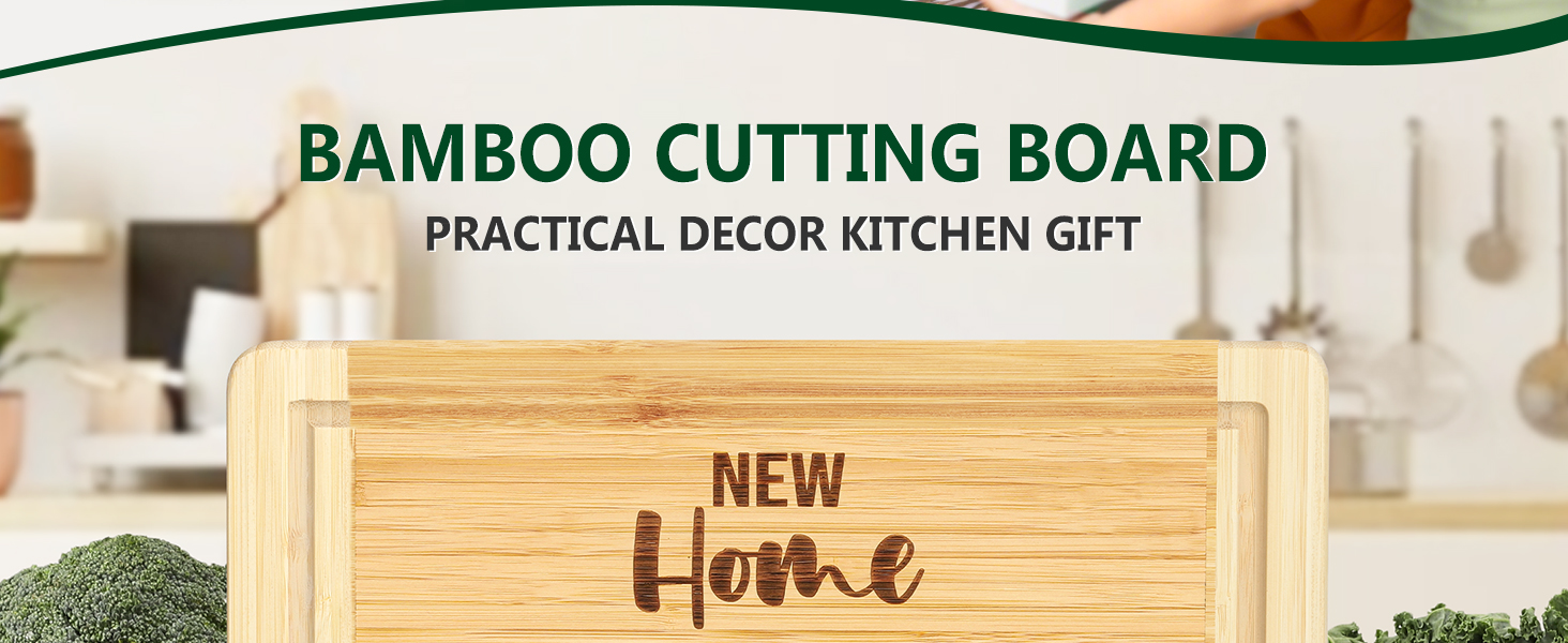 House Warming Gifts New Home 2026, Engraved Cutting Board New Home Gift Ideas, Housewarming Gifts for Women Men Couple New Homeowner Closing New Apartment Essentials