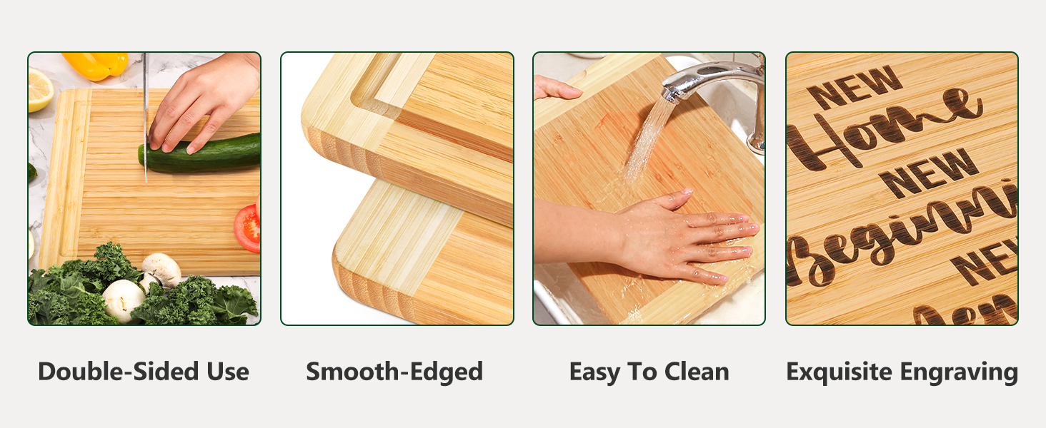 House Warming Gifts New Home 2026, Engraved Cutting Board New Home Gift Ideas, Housewarming Gifts for Women Men Couple New Homeowner Closing New Apartment Essentials