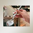 Stainless Steel Dinner Fork,Meat Cooking Gourmet Steak Round Handle Long Handle Fork Used In Kitchen Restaurant,2 Pieces,Silver.