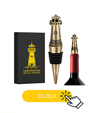 LKKCHER Dragon Head Liquor Pourers Spout for Alcohol Spirits, Dragon Gifts 2-In-1 Wine Bottle Pourer and Stopper for Men Women, Wine Accessories Gifts, Silver with Bag