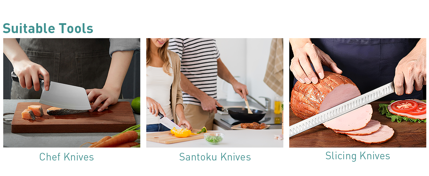 3-Stage Electric Knife Sharpener for 18/20-Degree Knifes, Diamond Abrasive Sharpening for Straight Edge Chef Knives, Ceramic Hone for Chef Knives, Serrated Knives Polishing (SILVER, 3-Stage)