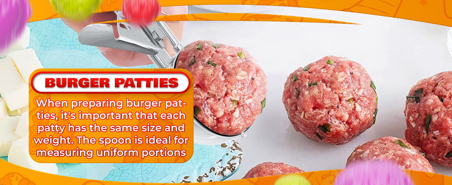 4 oz Ice Cream Scoop with Trigger – 8.74 x 2.75 Size, Ergonomic Handle, #8 Trigger Release Scoop for Ice Cream, Baking, Cookies and Desserts, Easy to Clean, Dishwasher-Safe