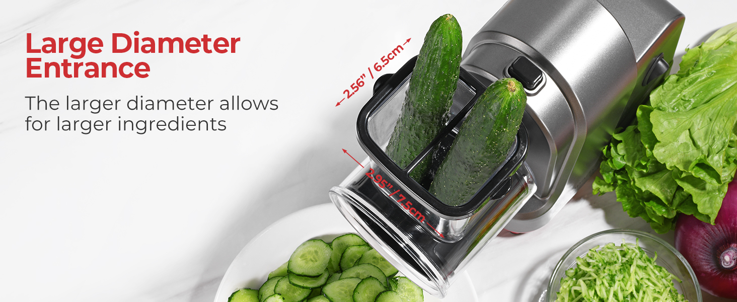 Electric Cheese Grater, Salad Maker With 6 Different Shapes of Blades, 250W Electric Slicer Shredder, Electric Salad Machine for Cheeses, Fruits, Vegetables