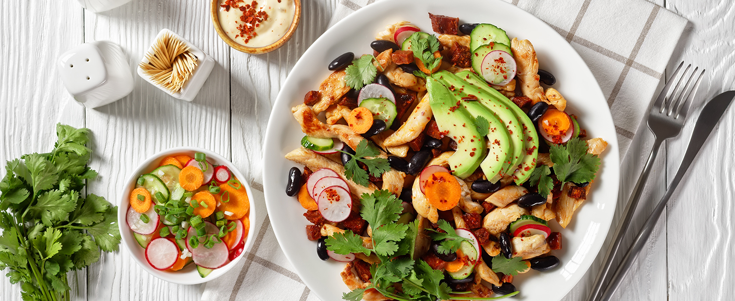 Electric Cheese Grater, Salad Maker With 6 Different Shapes of Blades, 250W Electric Slicer Shredder, Electric Salad Machine for Cheeses, Fruits, Vegetables