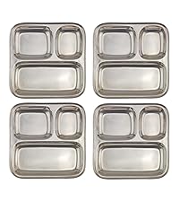 Darware Portion Control Serving Spoons Set (6pc) – Stainless Steel 1/4, 1/3, 1/2 Cup Sizes – Solid & Slotted Kitchen Utensils for Meal Prep, Cooking & Healthy Eating