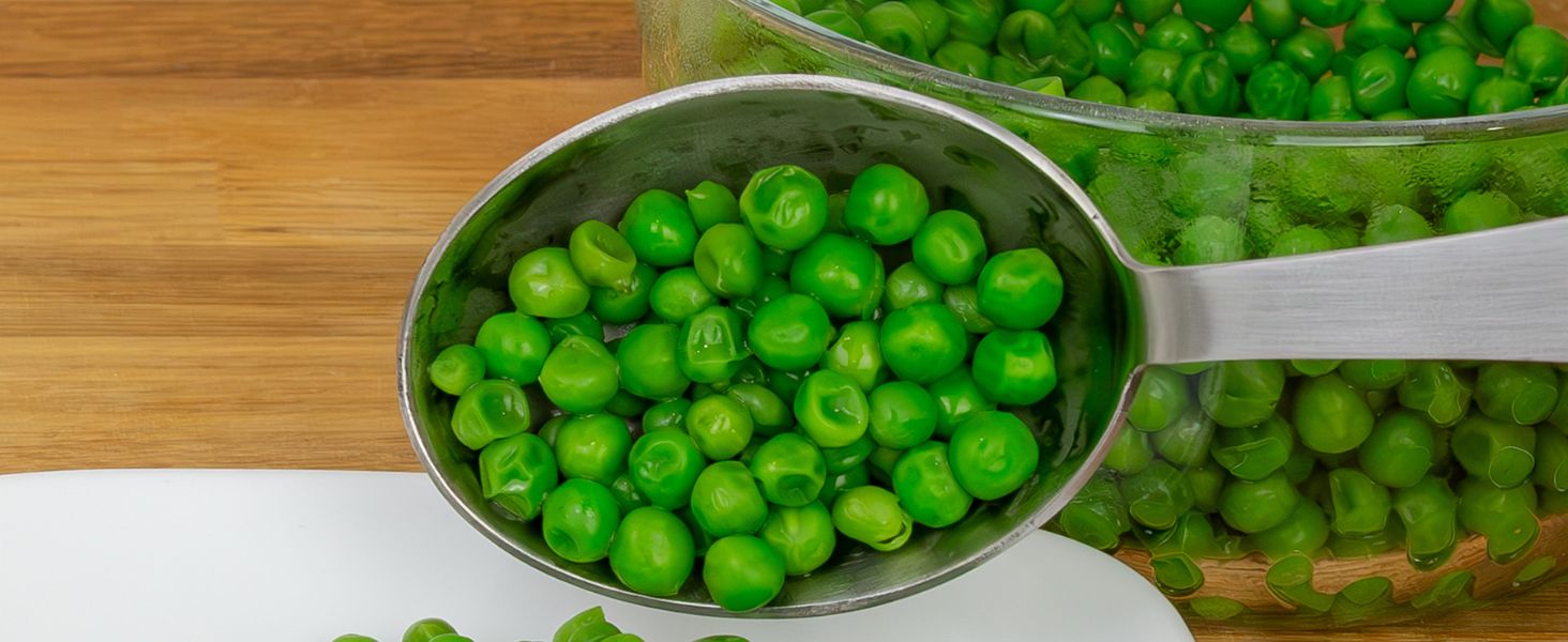 Darware Portion Control Serving Spoons Set (6pc) – Stainless Steel 1/4, 1/3, 1/2 Cup Sizes – Solid & Slotted Kitchen Utensils for Meal Prep, Cooking & Healthy Eating