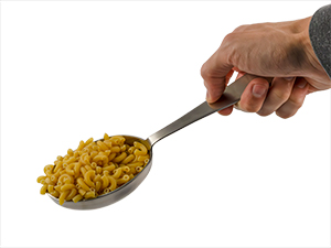 Darware Portion Control Serving Spoons Set (6pc) – Stainless Steel 1/4, 1/3, 1/2 Cup Sizes – Solid & Slotted Kitchen Utensils for Meal Prep, Cooking & Healthy Eating