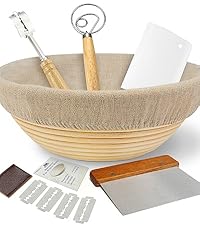 6 Pack Round Cake Ring Molds, Seamless Stainless Steel Cake Cutter with Pusher & Lifter, 3-Inch Dessert Mousse Rings for Baking (Includes 1 Pusher, 1 Lifter and 6 Rings)