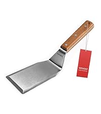 Vovoly Multipurpose Bench Scraper Kitchen Utensil for Flat Top Griddle, Dough Scraper Cutter for Bread and Pizza Cutter - Stainless Steel Metal Griddle Scraper Chopper