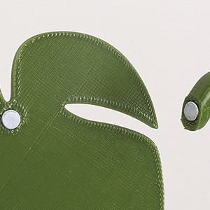 Monstera Coaster Set, 4 Count, Green Leaf Silicone Drink Coasters, Non Slip, Anti Stain, Heat Resistant, Hand Wash Only