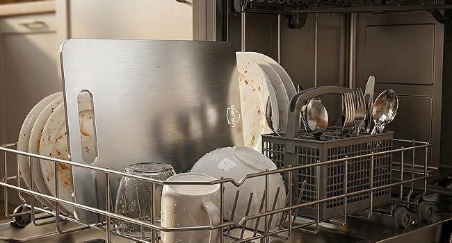 Titanium Cutting Board, 3 PCS Titanium Cutting Boards for Kitchen, Non Toxic, Double-Sided Food Grade Chopping Board for Outdoor Camping(15.6" x 11", 13" x 9.3", 11.8" x 7.8")