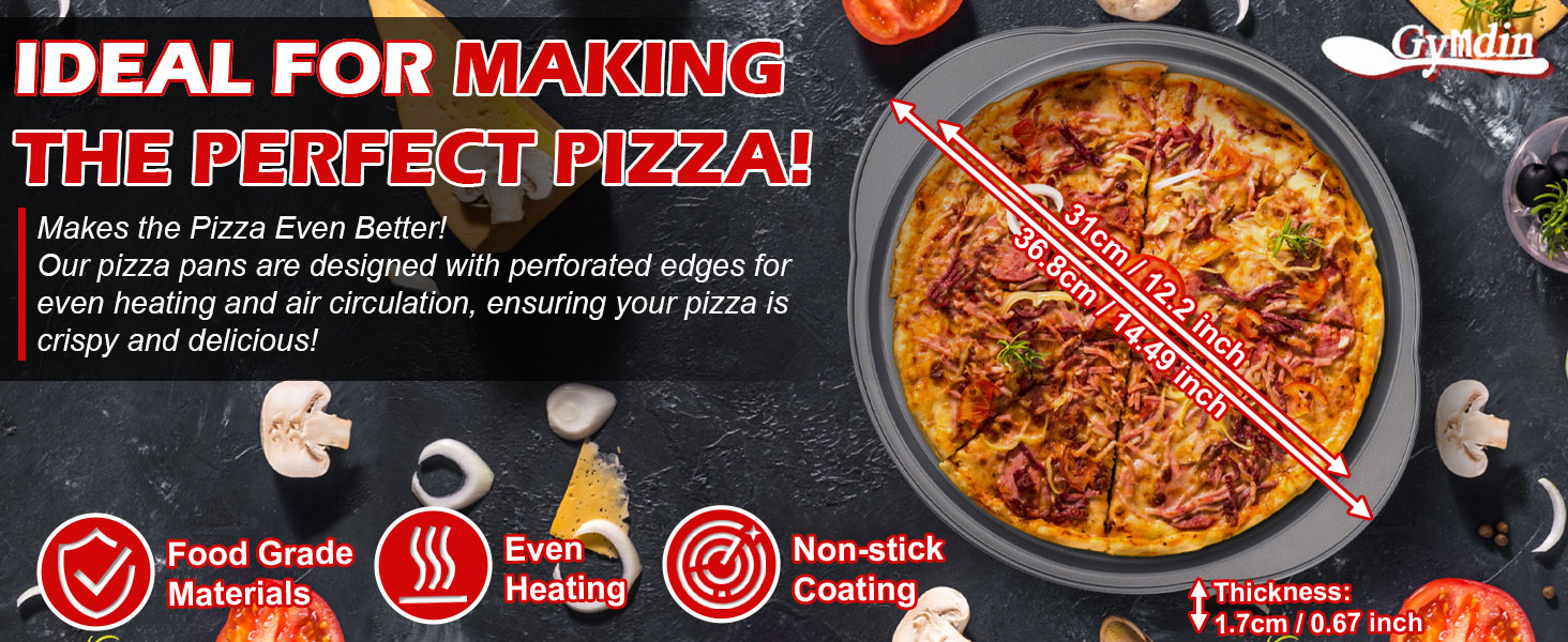 Pizza Pan for Oven - 13