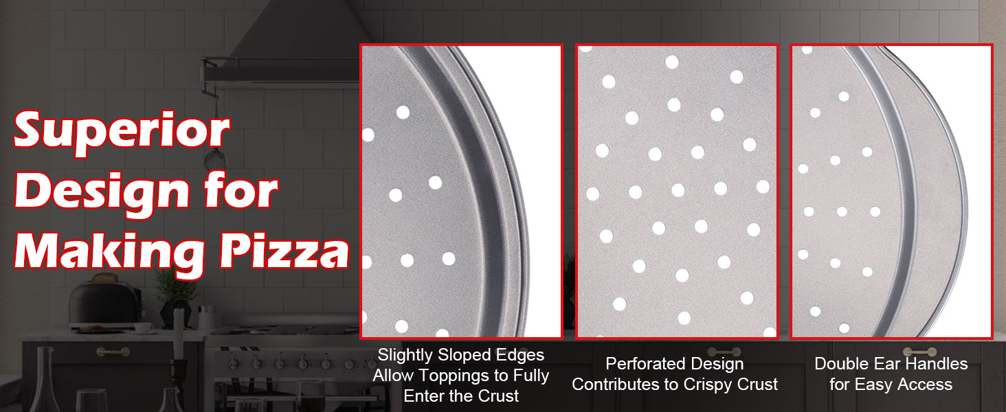 Pizza Pan for Oven - 13