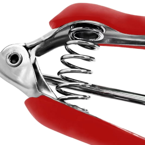 Cookie Scoop Set, 3Pcs Ice Cream Scoop, Cookie Scoops for Baking Set of 3, 18/8 Stainless Steel Cookie Scooper for Baking, Ice Cream Scooper with Trigger Release, Red Soft Grip Cookie Dough Scoop