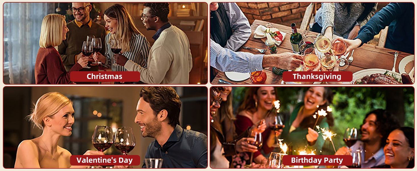 Wine Opener, Rabbit Corkscrew with Elegant Wooden Box, Premium 9-Piece Set, Includes Wine Stopper, Foil Cutter, Aerator, Quick and Easy Cork Extraction for Wine Lovers, Bronze