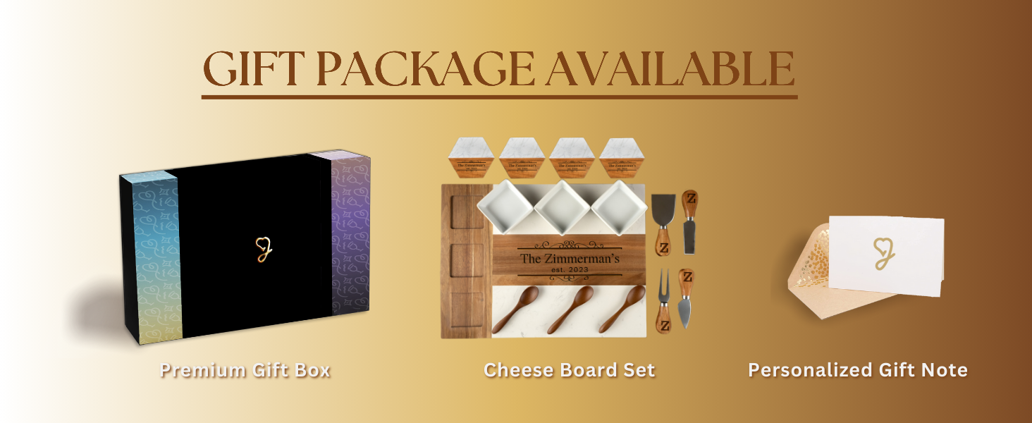 Personalized Charcuterie Board Set, Custom Engraved Marble Cheese Board with Knife Set, Wedding Engagement Gift for Couples, engagement gifts for couples Bridal Shower & Housewarming Gift