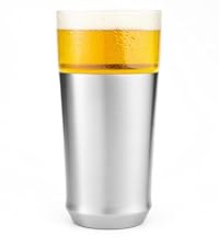 Elevated Craft Diamond Edition Hybrid Cocktail Shaker Set - Premium Vacuum Insulated Stainless Steel, 28 oz, Includes Built-in Strainer, Precise Measuring Top & XL Polishing Cloth - Martini Shaker