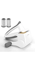 Commercial Can Opener, UHIYEE Hand Crank Can Opener Manual Heavy Duty with Comfortable Extra-long Handles, Oversized Knob, Large Handheld Can Open Easy for Big Cans, Black