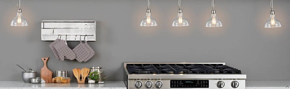 Oven Mitts and Pot Holders Set for Kitchen | 4 Pc Set| Heat Resistant Up to 500°F | Non-Slip Silicone Strips | Grey Kitchen Accessories | Includes 2 Hot Pads & 2 Cooking Mitts