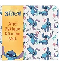 Disney Oven Mitts 2-Pack - 5.5” x 7.5” Heat-Resistant Mini Oven Mitts with Non-Slip Printed Silicone Disney Silhouettes - Pot Holders for Kitchen - Mickey & Minnie, Stitch, Winnie the Pooh