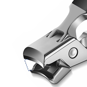 Nail Clippers for Seniors, Wide Jaw Fingernail Clippers and Angled Head Toenail Clippers for Thick Nail, Professional German Nail Clippers for Men, Women & Pregnant (Black 2)