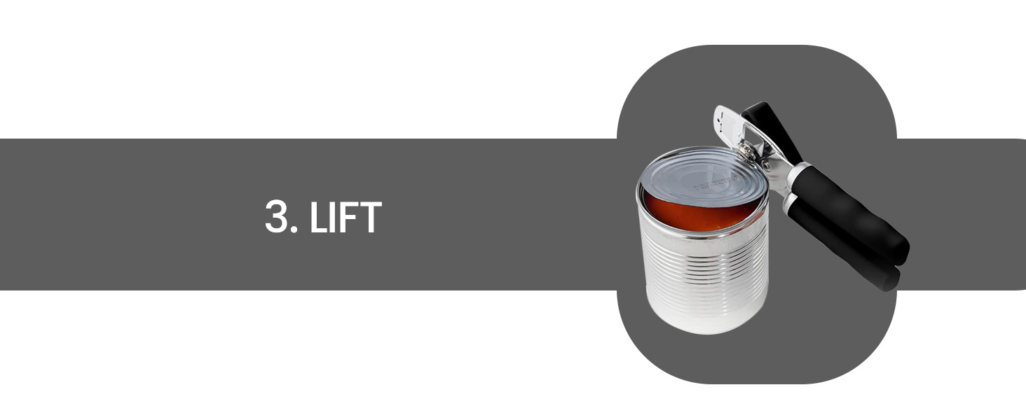 Zulay Kitchen Heavy Duty Stainless Steel Can Opener Manual with Bottle Opener - Rust Proof Manual Can Opener With Turn Knob & Comfy Soft Grip Handles - Orange