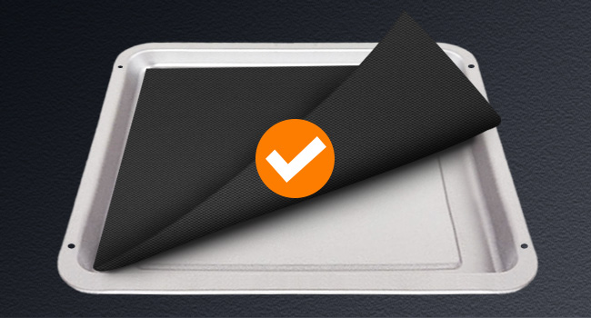 5 PCS Teflon Mats Oven Liner for Emeril Lagasse 26 QT French Door 360 Air Fryer, Reusable Air Fryer Liners for Emeril Lagasse Accessories