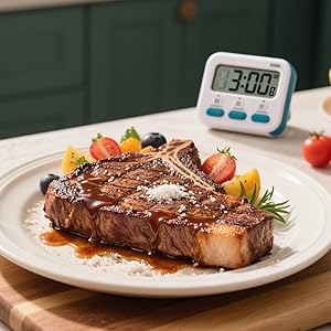 Meat Tenderizer Tool,Kitchen Cooking Tool Best For Tenderizing,48 Stainless Steel Ultra Sharp Needle Blades,Pork, Veal, BBQ,Chicken,Beef(Red)