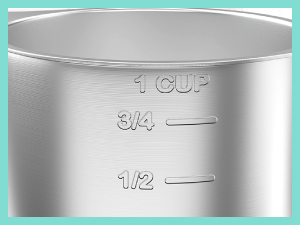 Magnetic Measuring Cups and Spoons Set of 17 - Stackable Stainless Steel Magnetic Measuring Spoons Set with Leveler - Dual Marking Scale Measuring Cup for Dry and Liquid Ingredients, Baking & Cooking