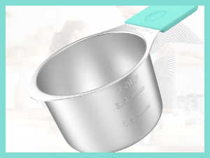 Magnetic Measuring Cups and Spoons Set of 17 - Stackable Stainless Steel Magnetic Measuring Spoons Set with Leveler - Dual Marking Scale Measuring Cup for Dry and Liquid Ingredients, Baking & Cooking