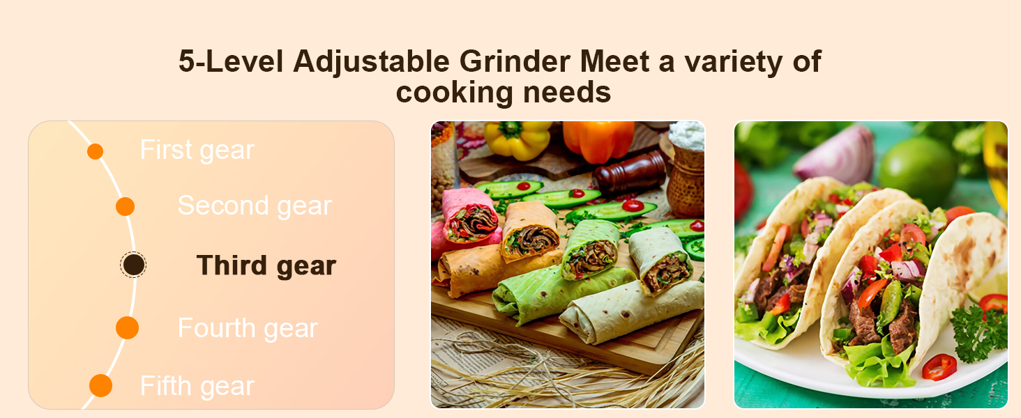 Electric Salt and Pepper Grinder Set, 2-Speed Setting, Stainless Steel Rechargeable Automatic Pepper Mill Shakers with USB Charging Base,100ml Large Capacity, External Adjustable Coarseness,LED Light