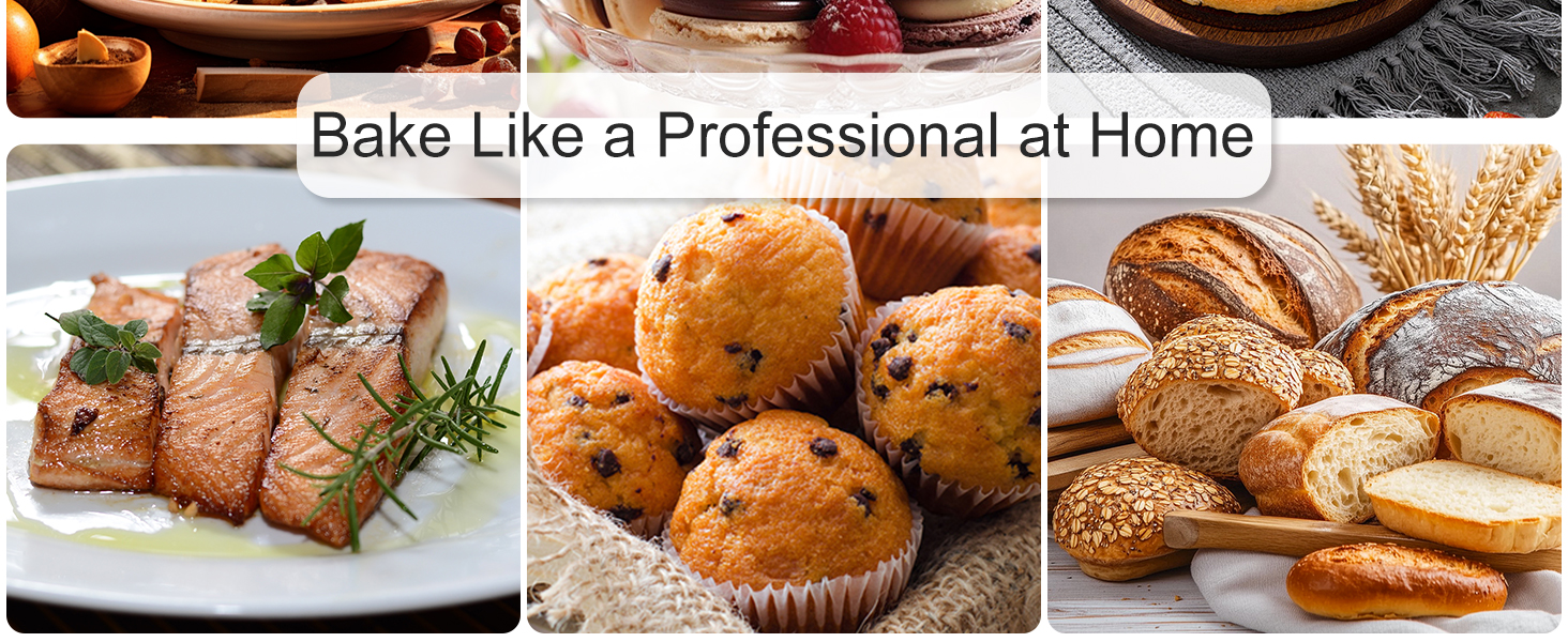 HOOMIL Macaron Silicone Baking Mats, 13