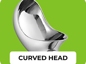 Spring Chef Heavy Duty Metal Ice Cream Scoop - Dishwasher Safe Ice Cream Scooper, Commercial Icecream Scoop Spade, Professional Kitchen Tool for Gelato, Melon, Sundae, Cookie Spoon - Black