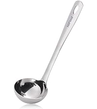 Stainless Steel 9.06 inch Spaghetti Server Spoon with Teeth - Pasta Fork Pasta Server Noodle Spoon Heavy Duty Cooking Utensils Classic Dishwasher Safe