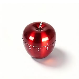 Mechanical Kitchen Timer, Cute Wind Up 60-Minute Manual Countdown for Kids, Classroom, Home, Study and Cooking