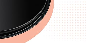 Round Pizza Pan for Oven,13 Inch Pizza Pan Compatible with Breville Smart Oven BOV800PP BOV800XL, Non-Stick Round Baking Pan Replacement for Breville Smart Oven Air Fryer Pro Accessories, Black