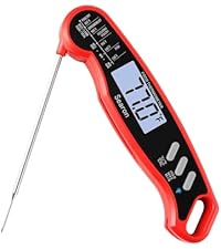 Searon Magnetic Visual Timer, Quiet Dial Timer with LED Alert, Easy Time Management for Kitchen & Kids, Compact 3.15 Inch (Blue)