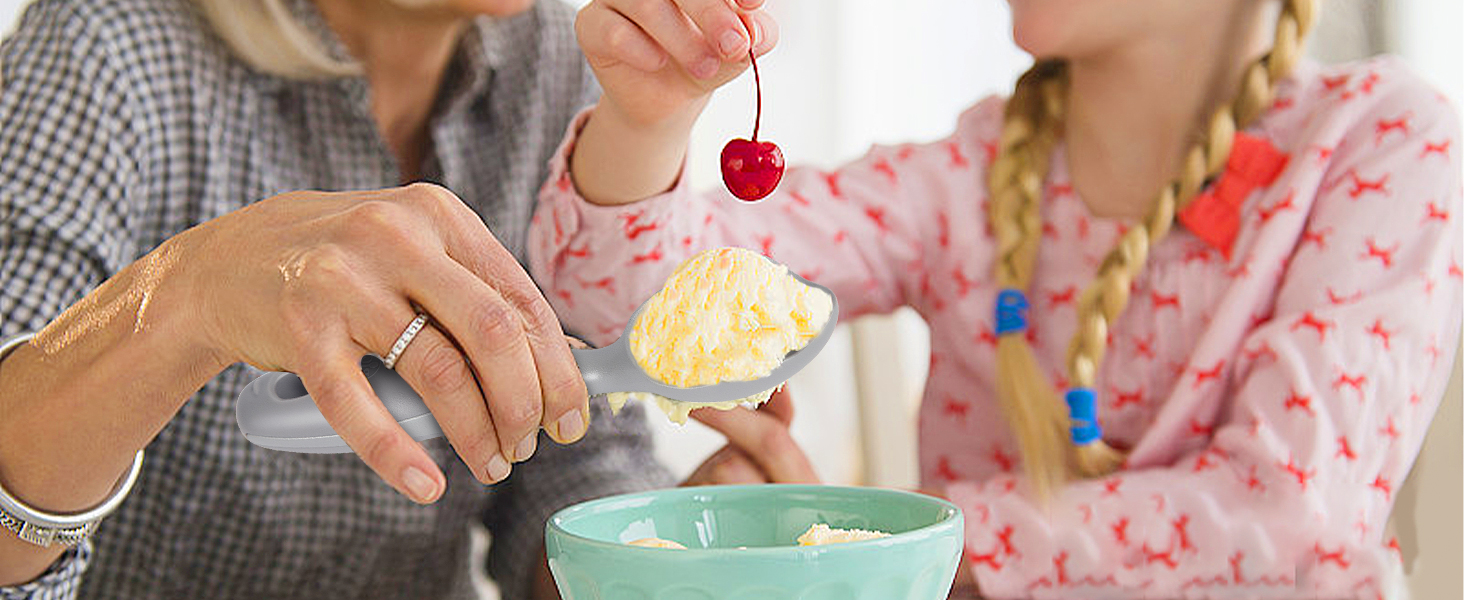 Professional Ice Cream Scoop #2731, Ice Cream Scooper Made of Aluminum with Nonstick Design Easy Release Gelato, Sorbet, Melon, Frozen Yogurt - Dishwasher Safe, Size - 7.5