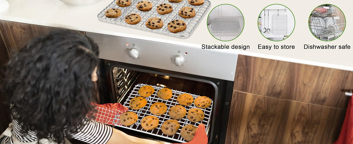 Homikit 2 Pack Cooling Rack Set, 12