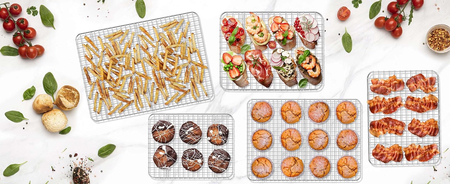 Homikit 2 Pack Cooling Rack Set, 12