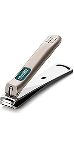 MR.GREEN Innovative Folding Nail Clippers Collapsible Nail Cutters Stainless Steel Nail Scissors Portable Travel Manicure Tools