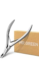 MR.GREEN Innovative Folding Nail Clippers Collapsible Nail Cutters Stainless Steel Nail Scissors Portable Travel Manicure Tools