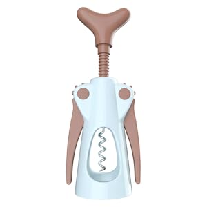 Press Extract Wine Opener Bottle Opener for Seniors Stainless Wing Corkscrew Easy to Use